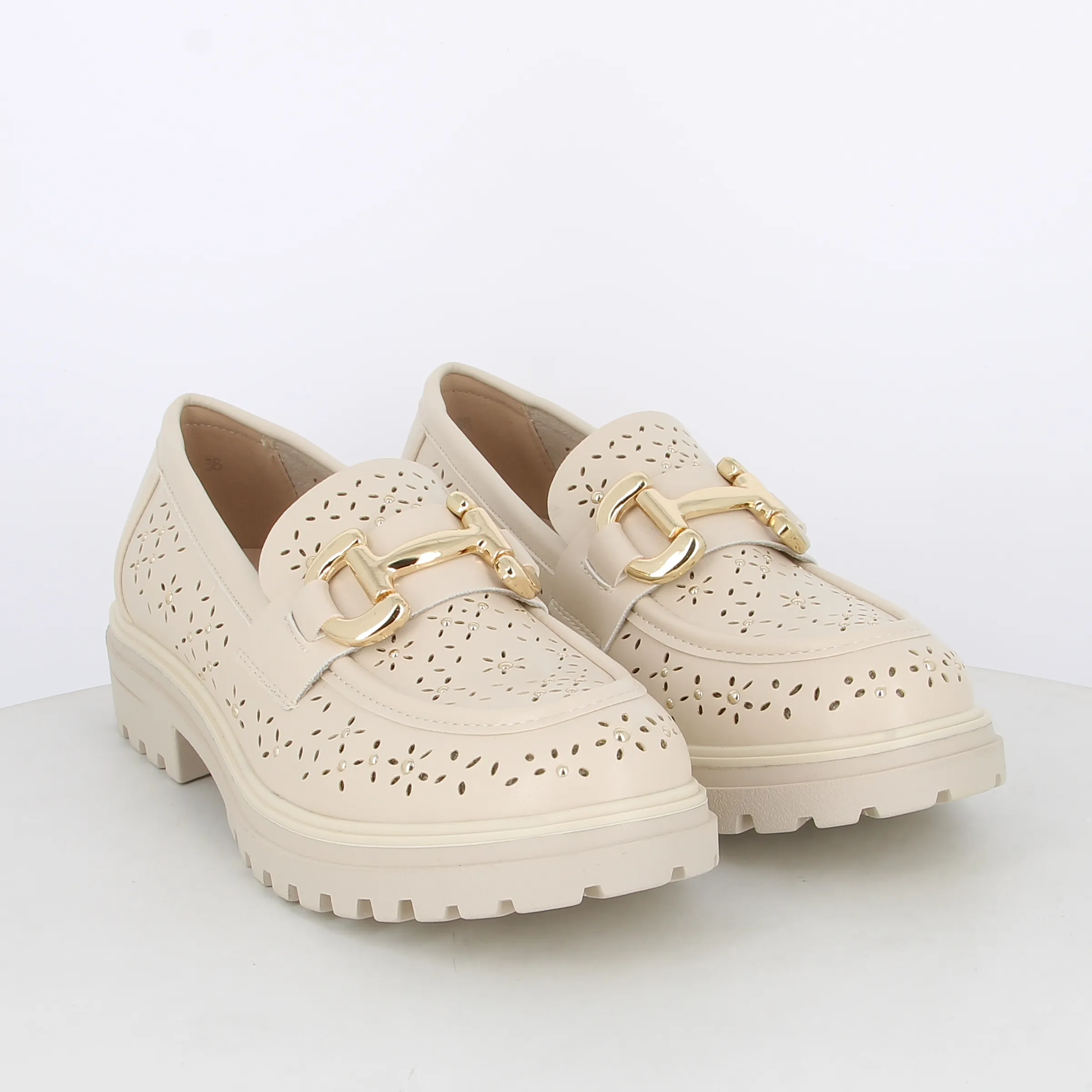 -----Mycol -----Mocassini da donna con accessorio ----
