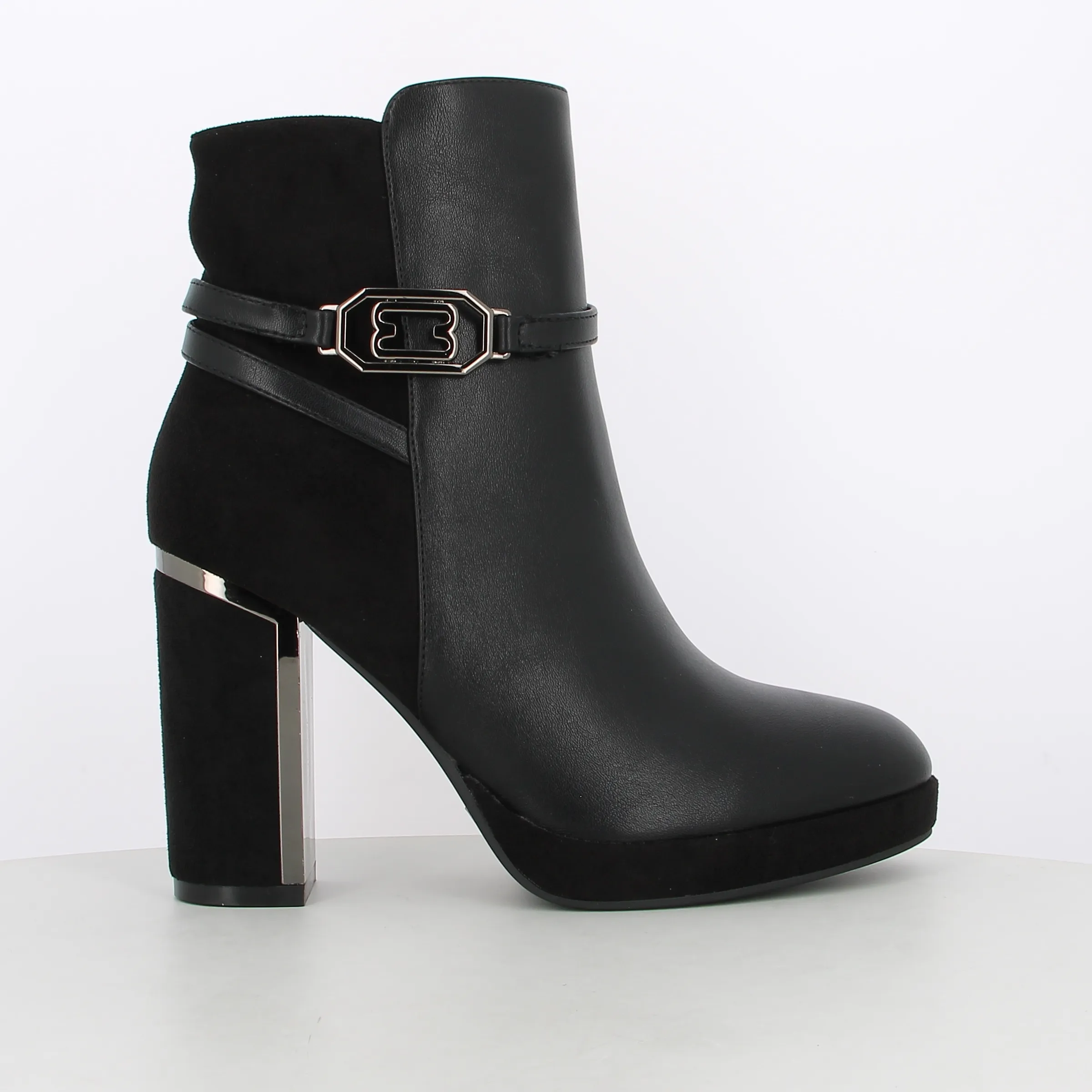 -----Mycol -----Stivaletti da donna con tacco e plateau ----