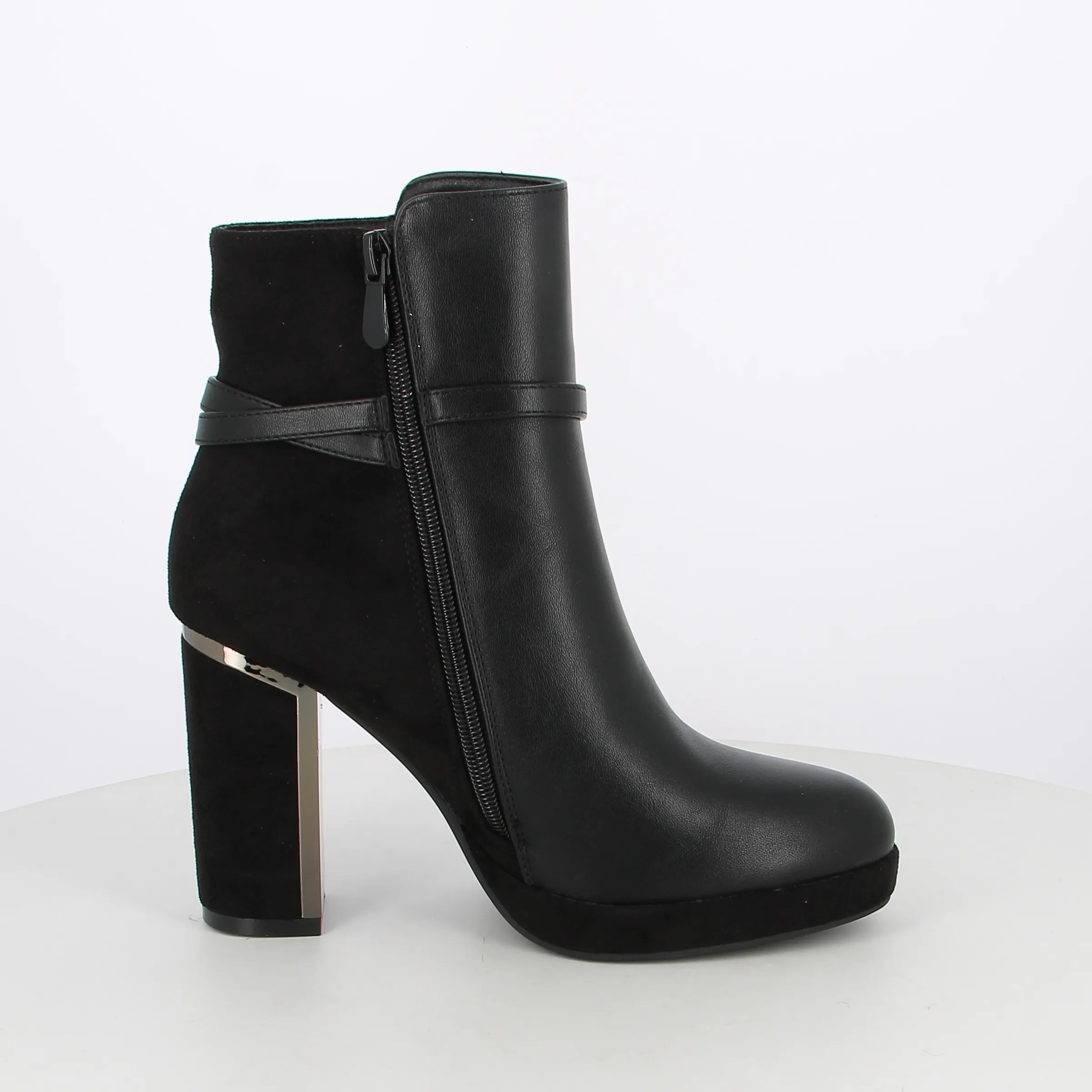 -----Mycol -----Stivaletti da donna con tacco e plateau ----