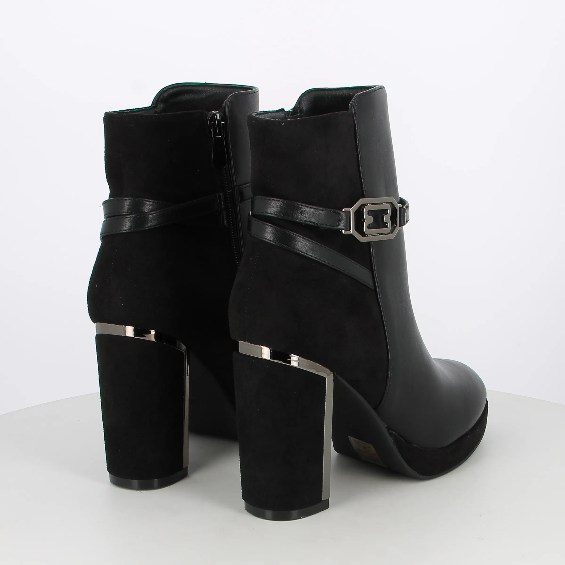 -----Mycol -----Stivaletti da donna con tacco e plateau ----