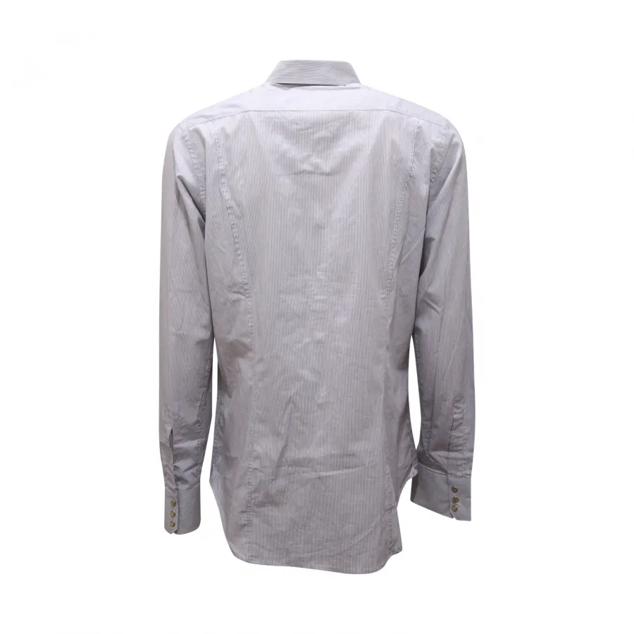 2438AS camicia uomo RIGHE  MESSAGERIE man shirt