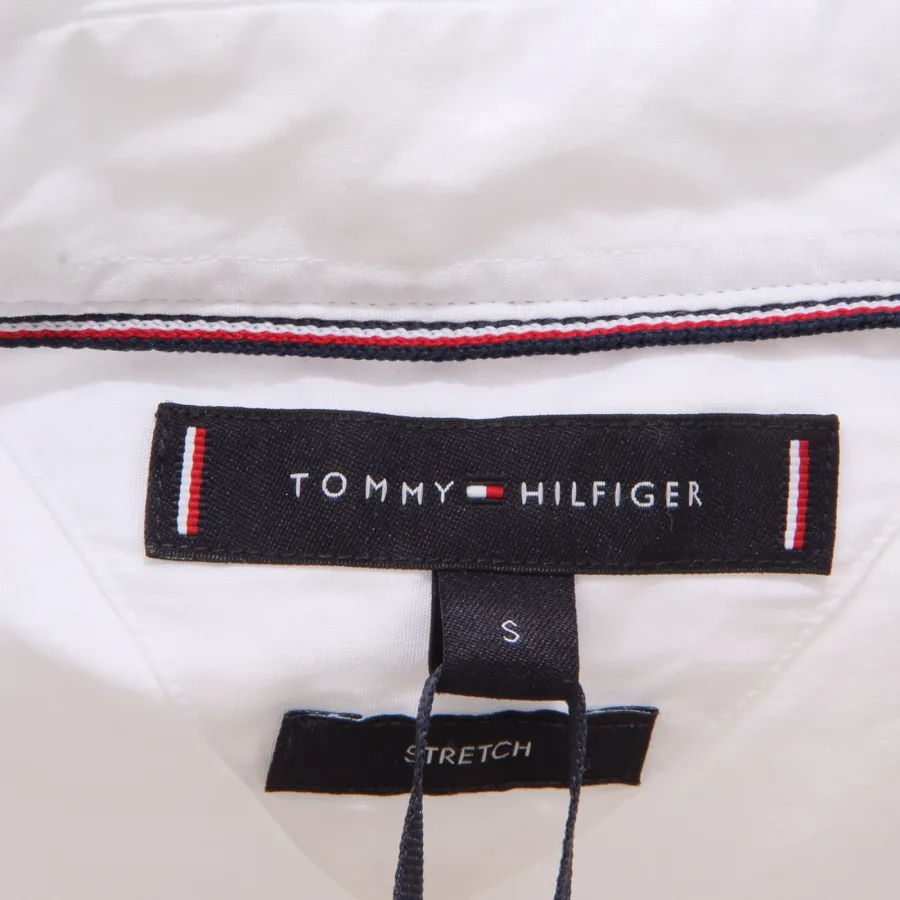 2991AF camicia uomo TOMMY HILFIGER REGULAR FIT white cotton shirt man