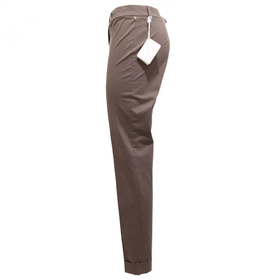 5008K pantalone donna FABIANA FILIPPI dove grey trouser woman