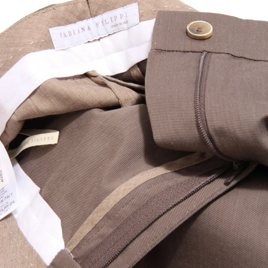 5008K pantalone donna FABIANA FILIPPI dove grey trouser woman