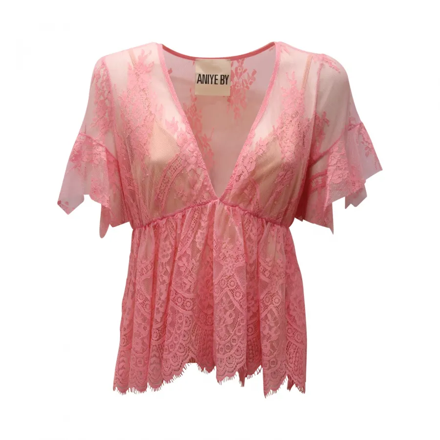 6001AV camicia top  DONNA ANIYE BY WOMAN  T-SHIRT