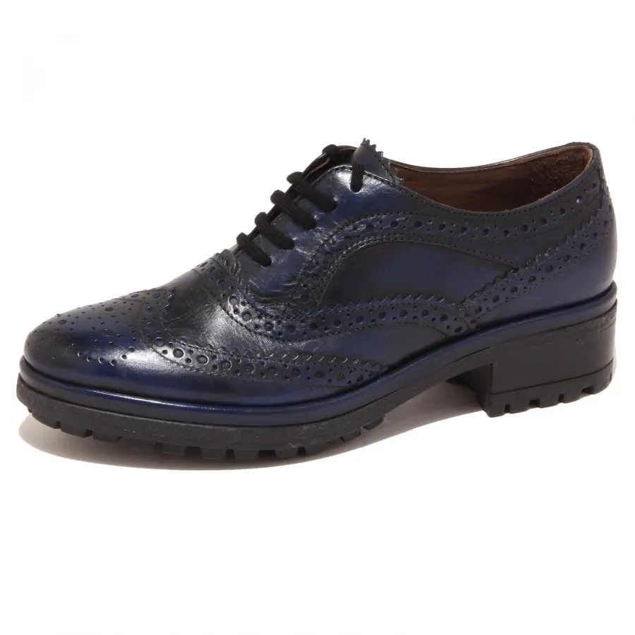 8475P scarpa all'inglese SAX ASTOR ABS blu scarpa donna shoe woman