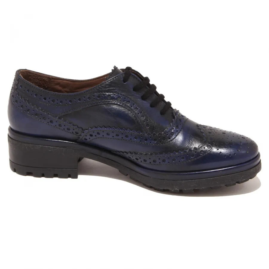 8475P scarpa all'inglese SAX ASTOR ABS blu scarpa donna shoe woman