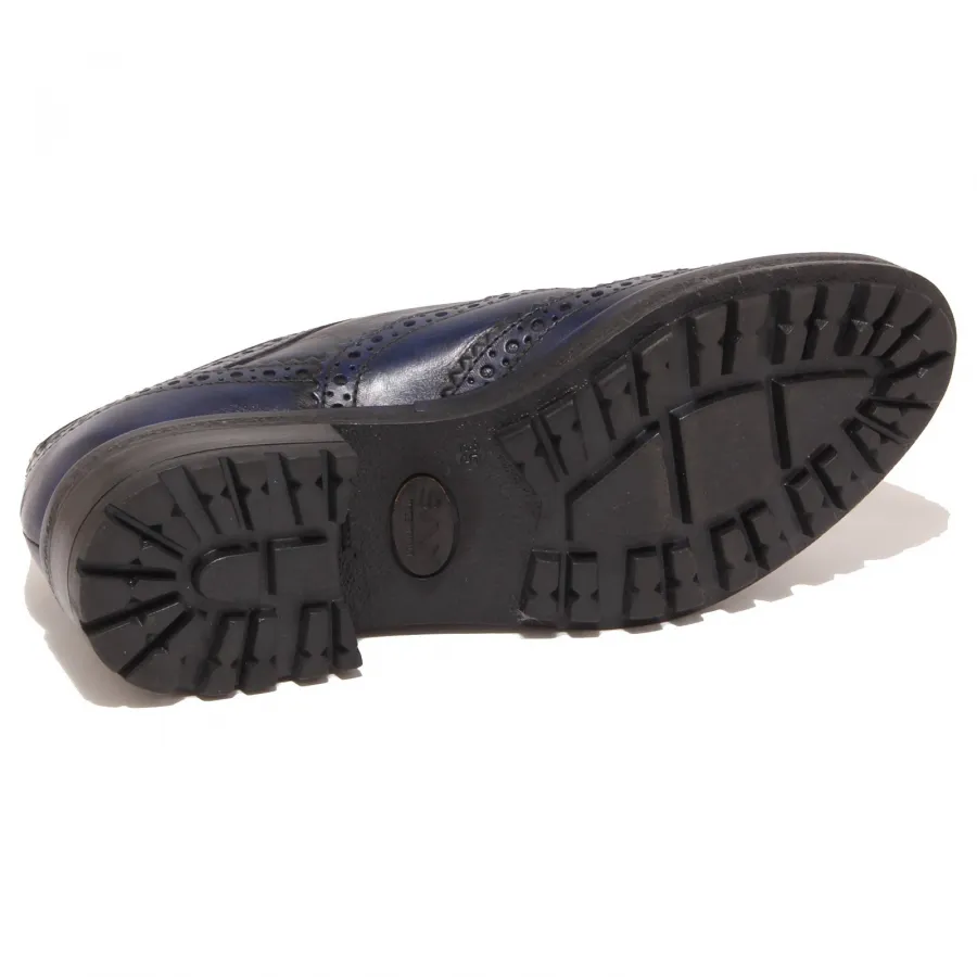 8475P scarpa all'inglese SAX ASTOR ABS blu scarpa donna shoe woman