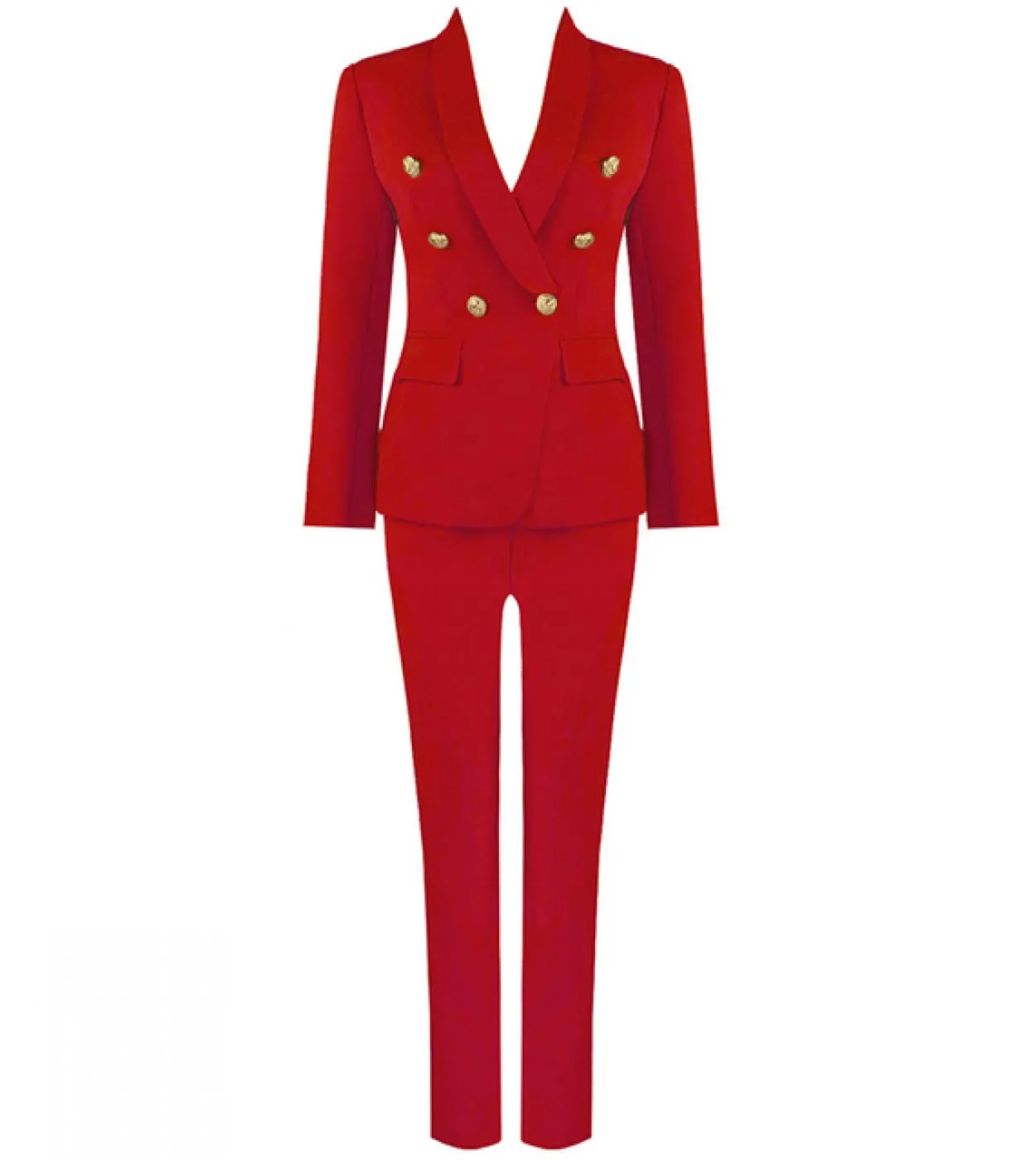 Abiti da lavoro rosa Pantalone da donna Pantalone da donna Abiti da donna rossi formali Abiti da donna rosa rossi