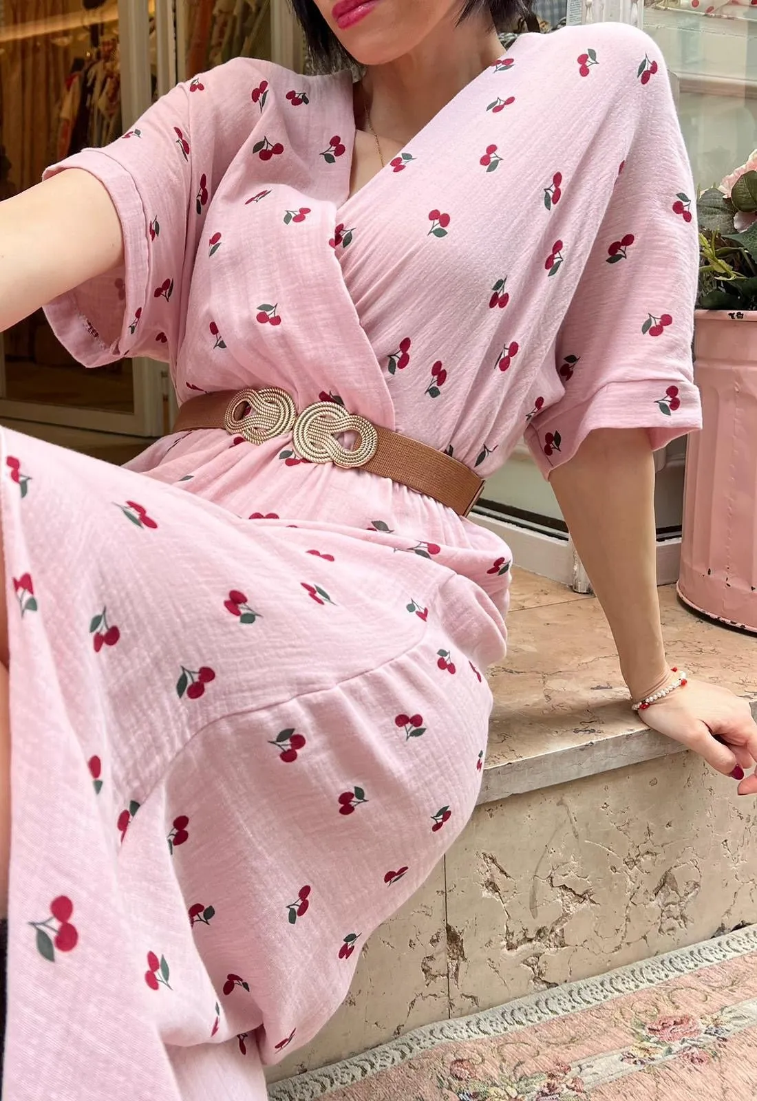 Abito Cherry Pink