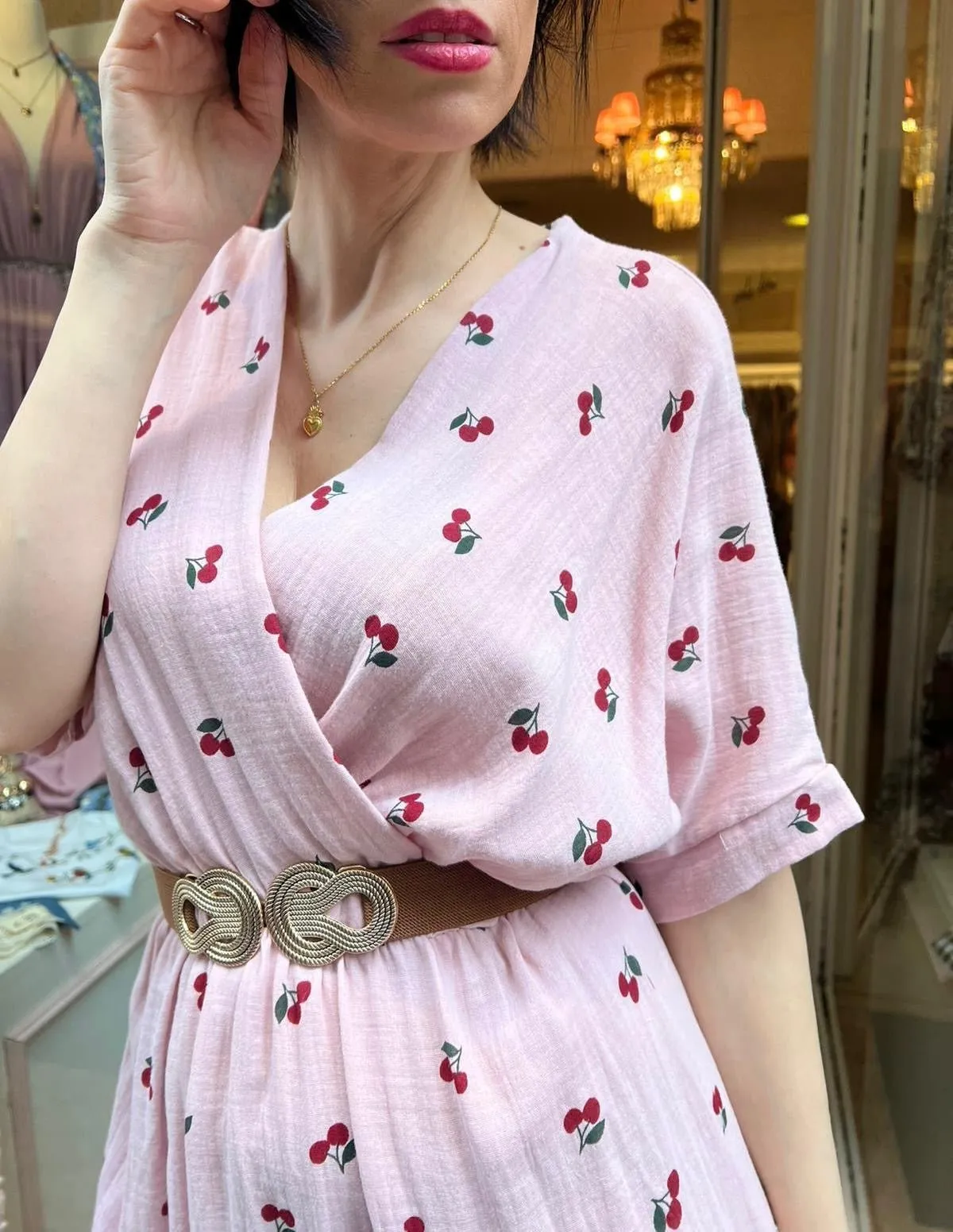 Abito Cherry Pink
