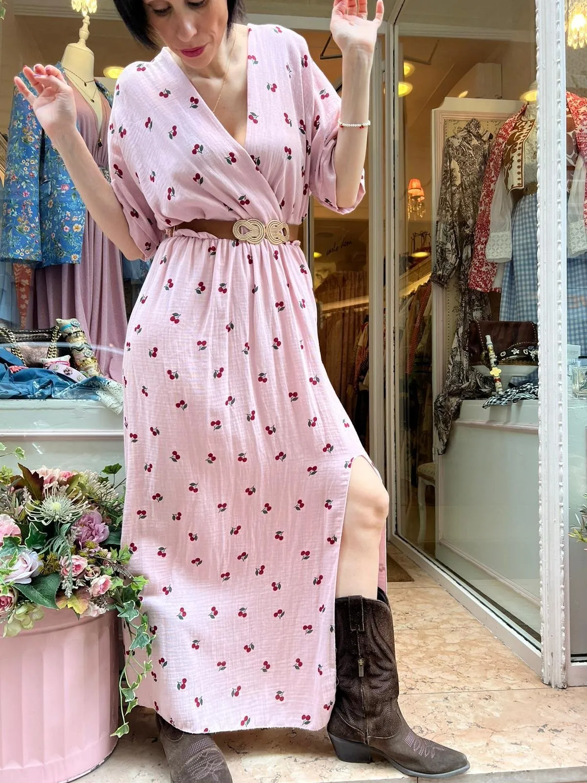 Abito Cherry Pink
