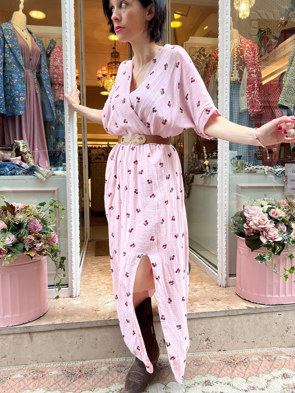 Abito Cherry Pink