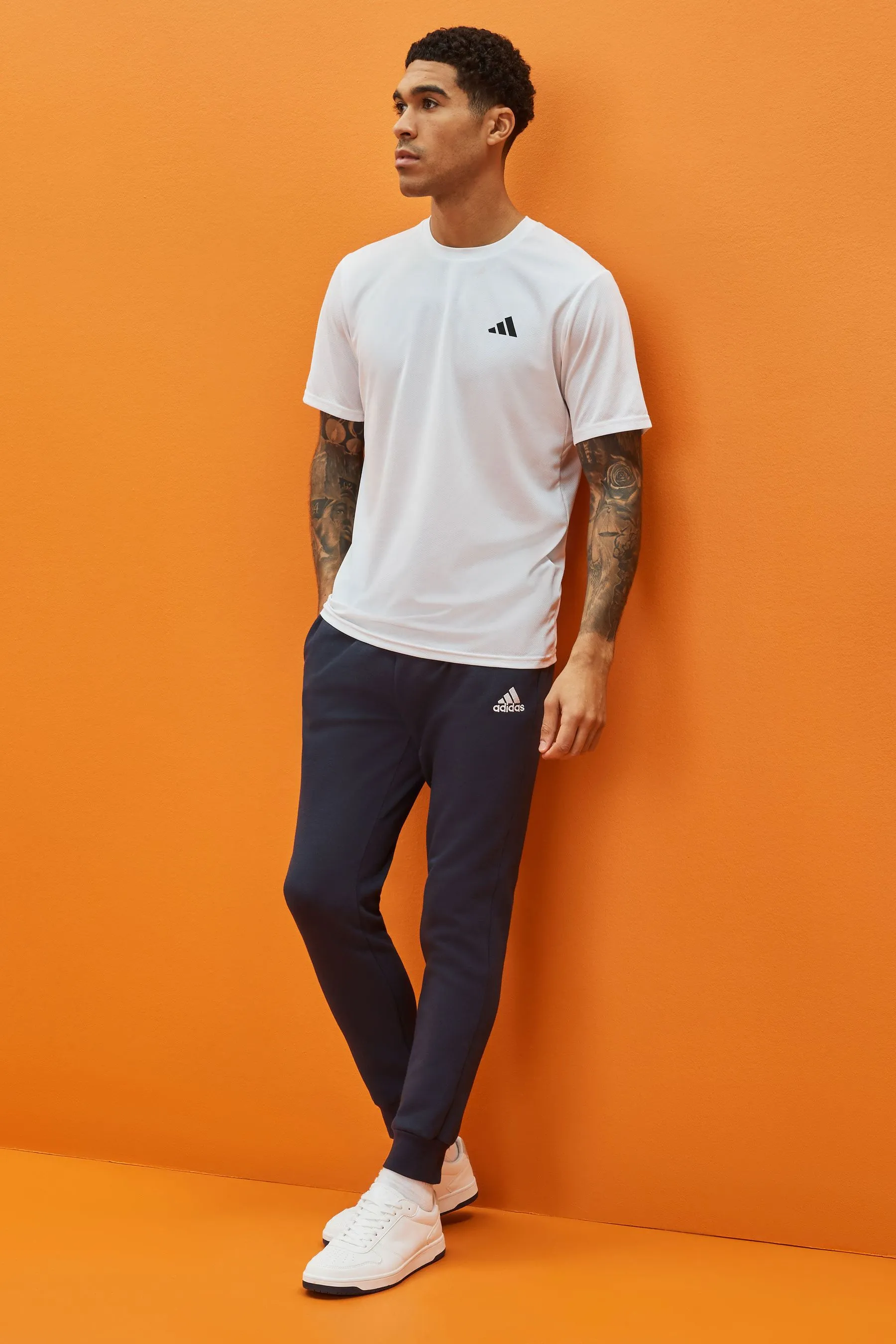 adidas regular  - Must-have - Pantaloni da jogging in pile stretti in fondo