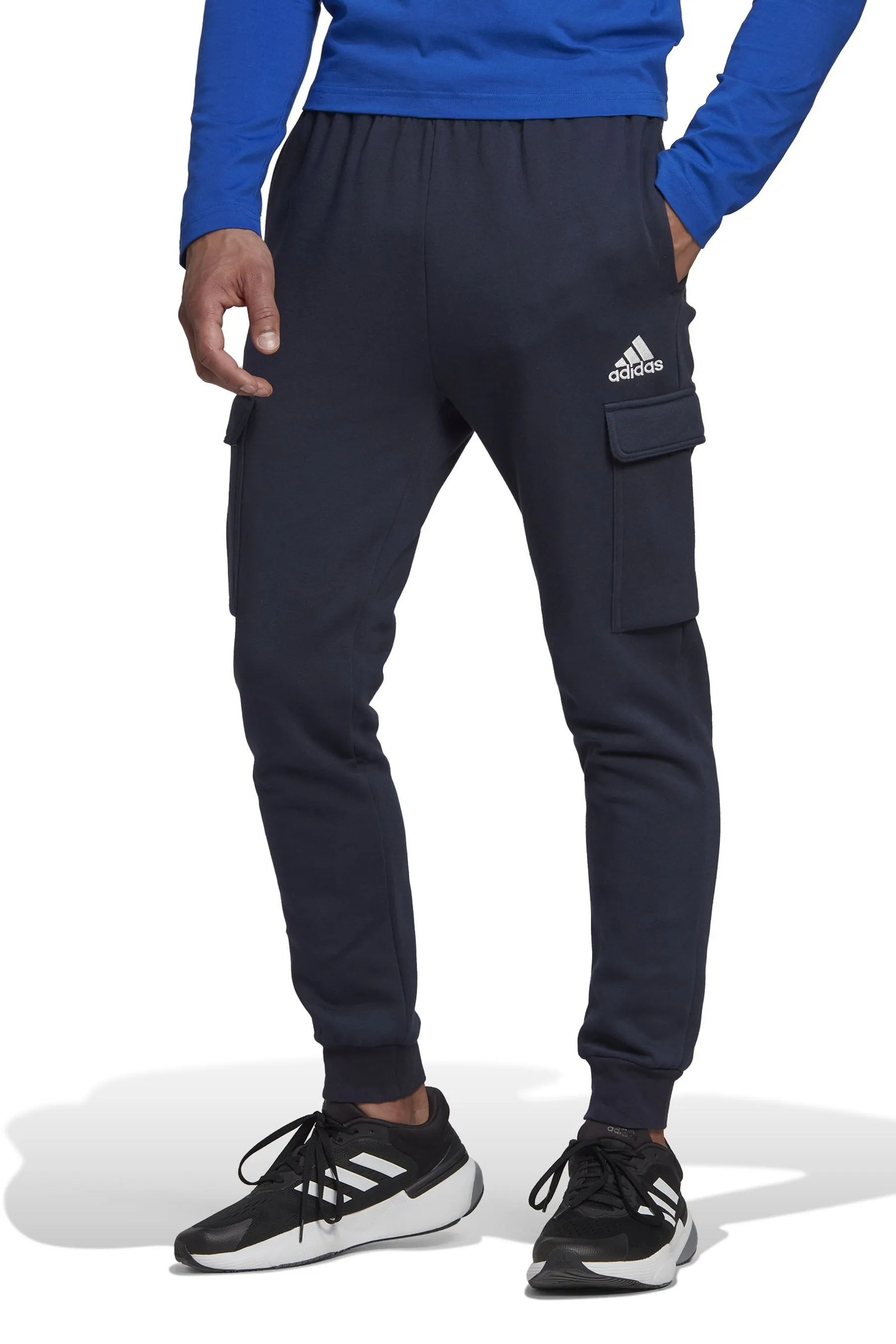 adidas Sportswear Must-have - Pile vestibilità classica - Pantaloni da jogging cargo stretti in fondo