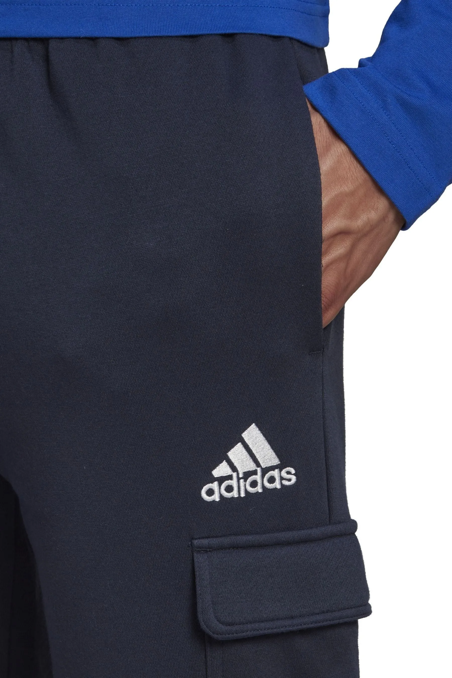 adidas Sportswear Must-have - Pile vestibilità classica - Pantaloni da jogging cargo stretti in fondo