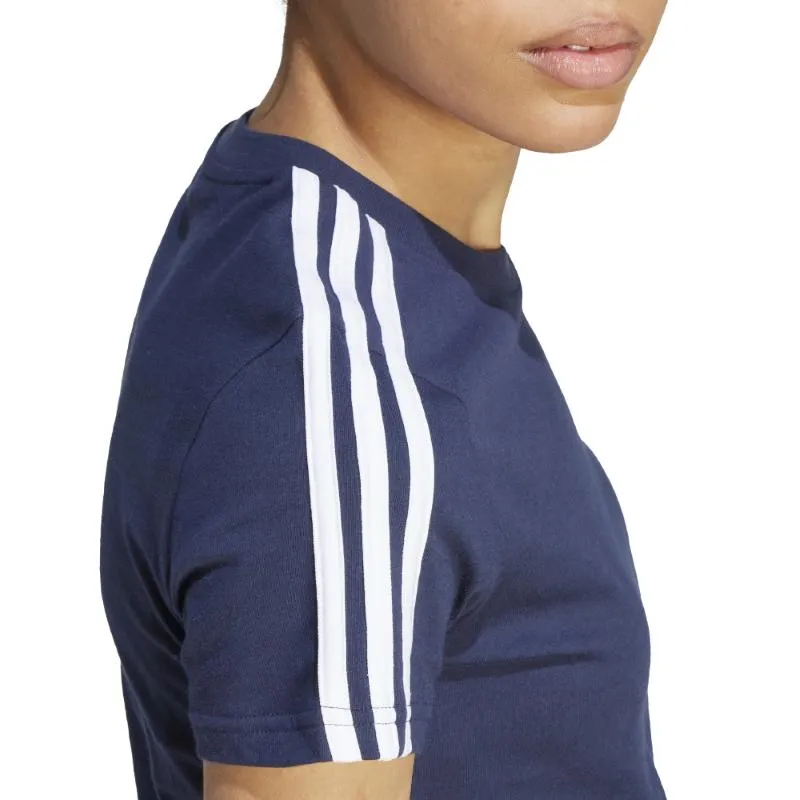 Adidas T-Shirt Loungewear Essemtials Slim 3-Stripes W