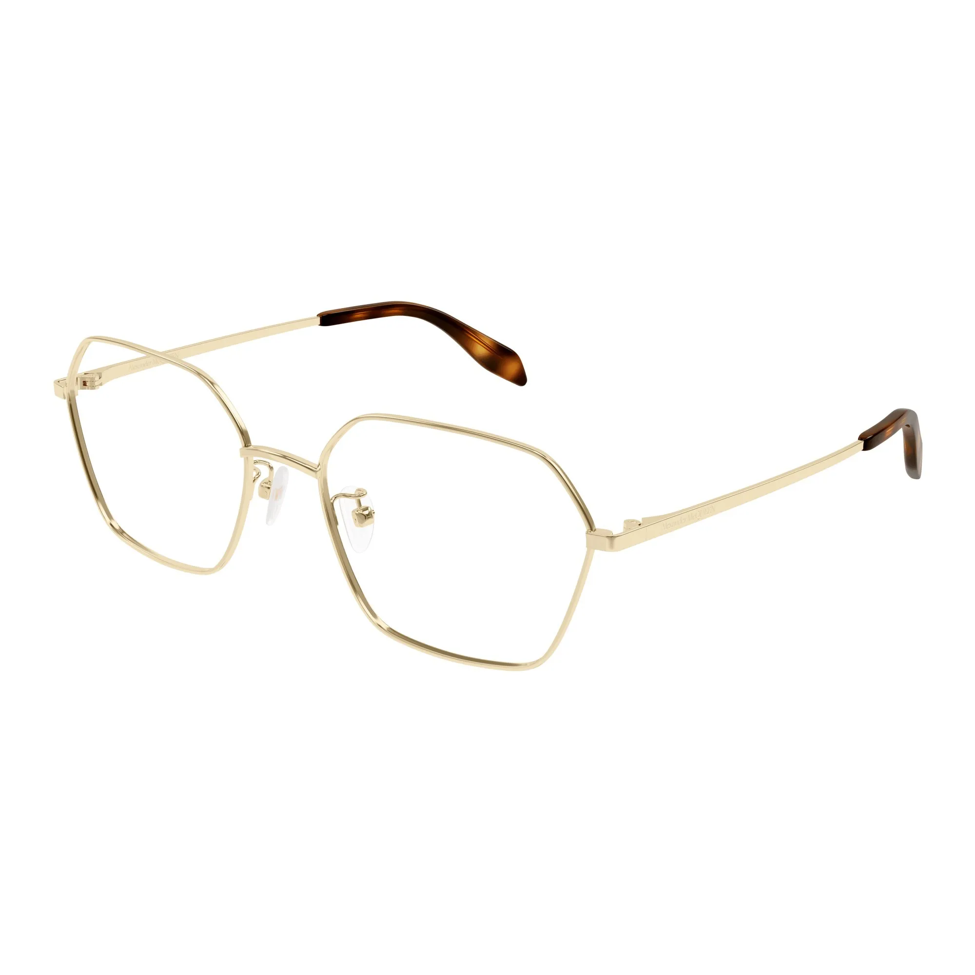  Alexander McQueen AM0437O - 002 Oro | Occhiale Da Vista Donna 