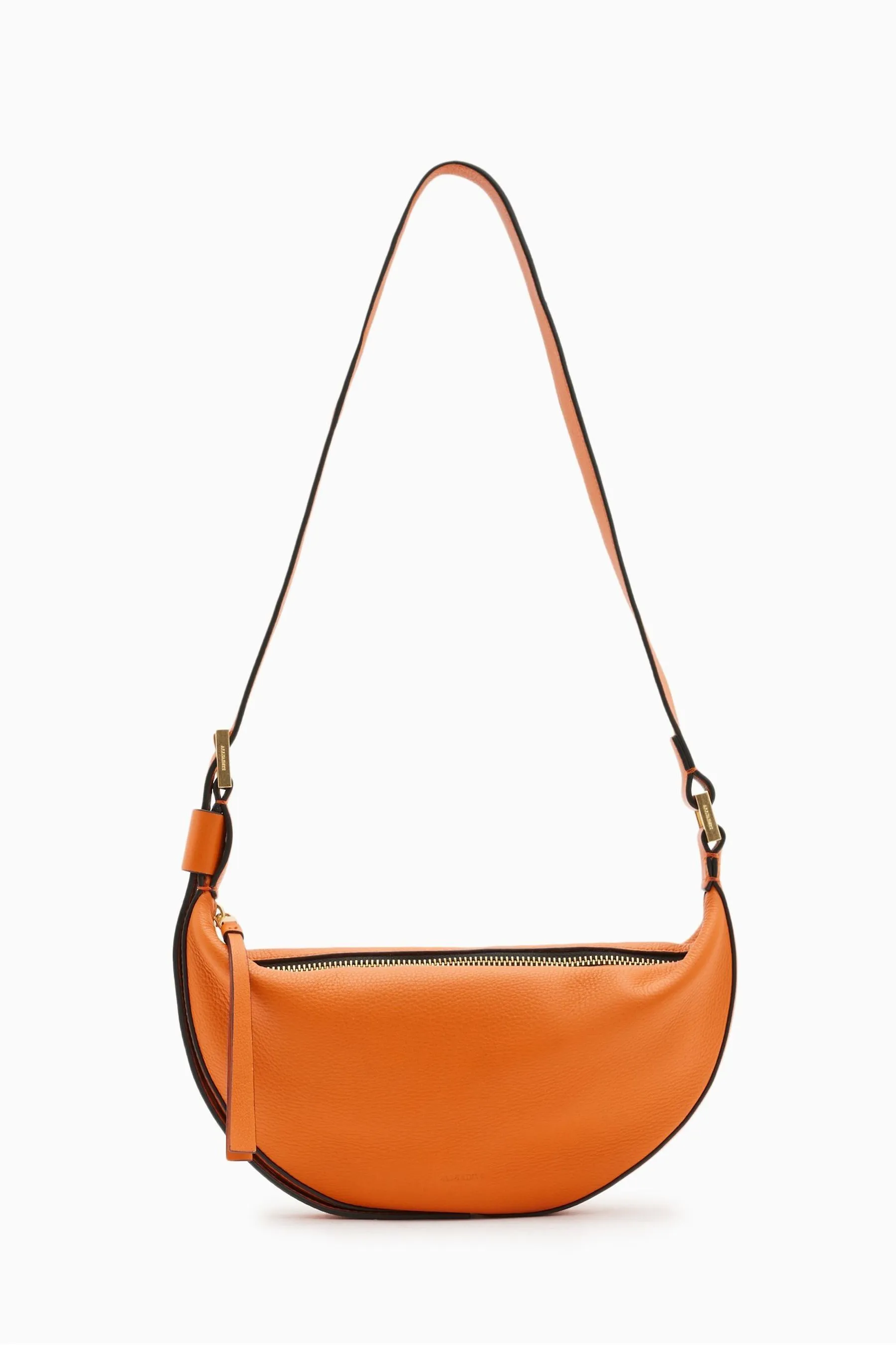 AllSaints - Borsa a tracolla a mezzaluna    