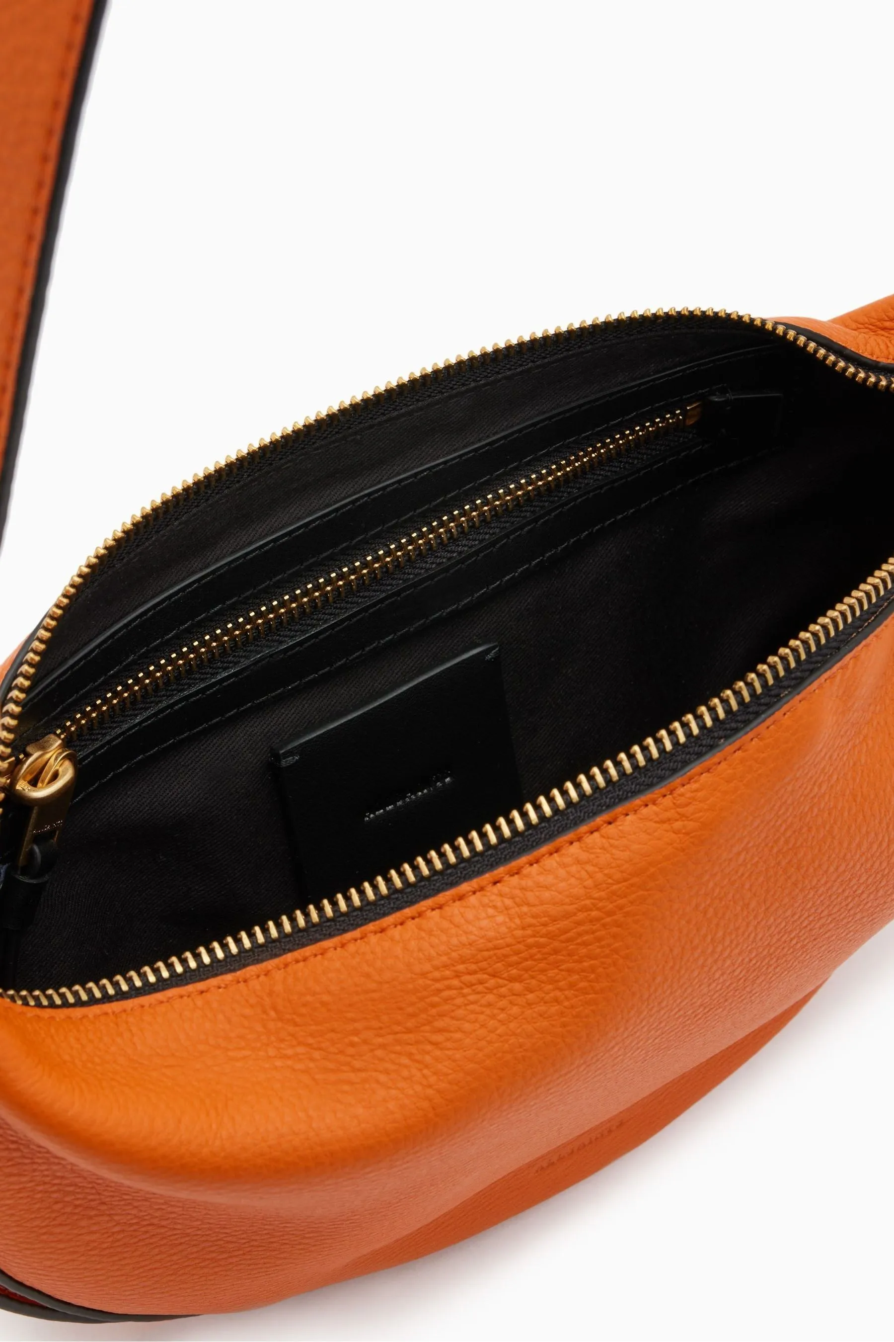 AllSaints - Borsa a tracolla a mezzaluna    