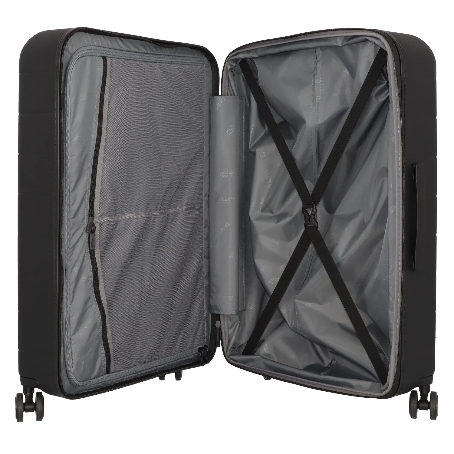 American Tourister Novastream 4 ruote Carrello 77 cm con piega di espansione