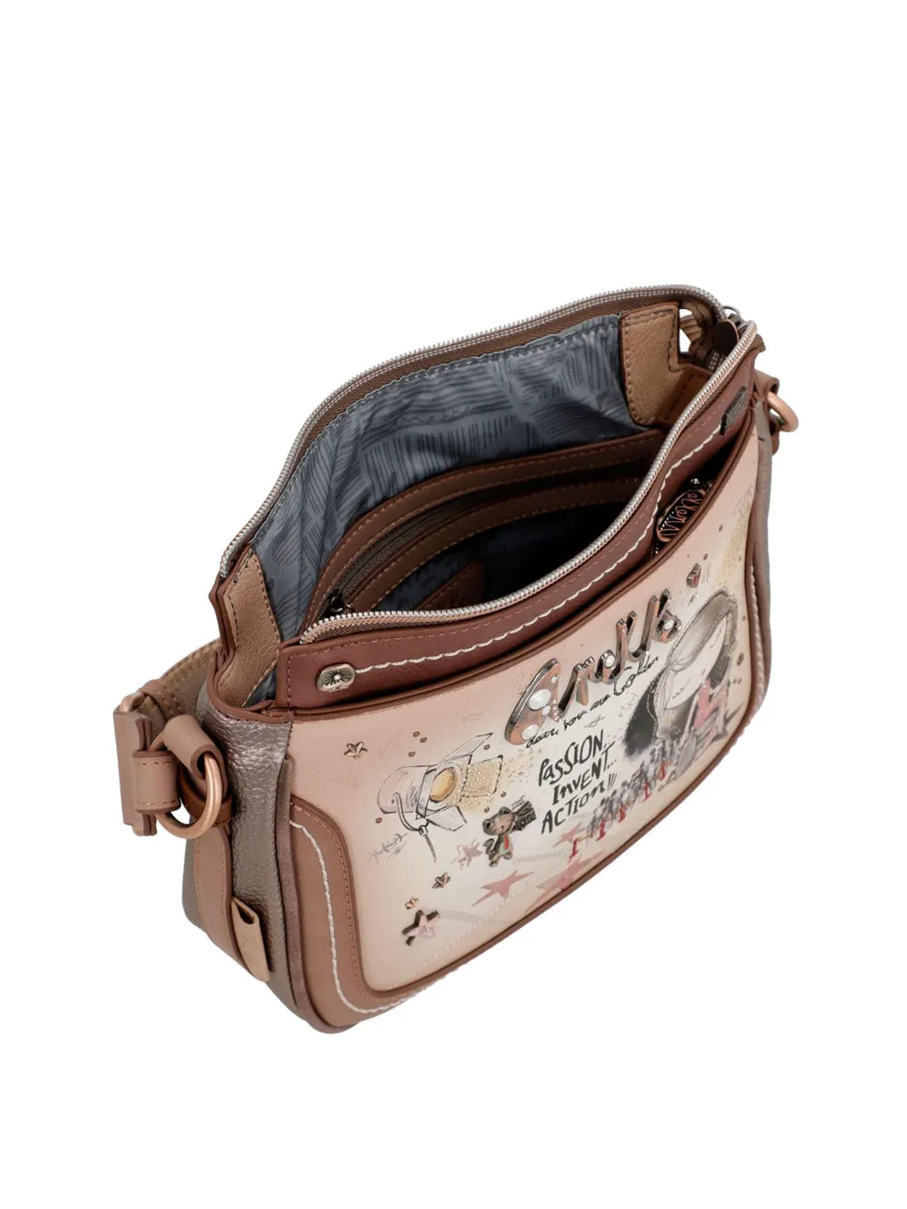 ANEKKE Borsa a Tracolla Donna - Cuoio modello 38703-062