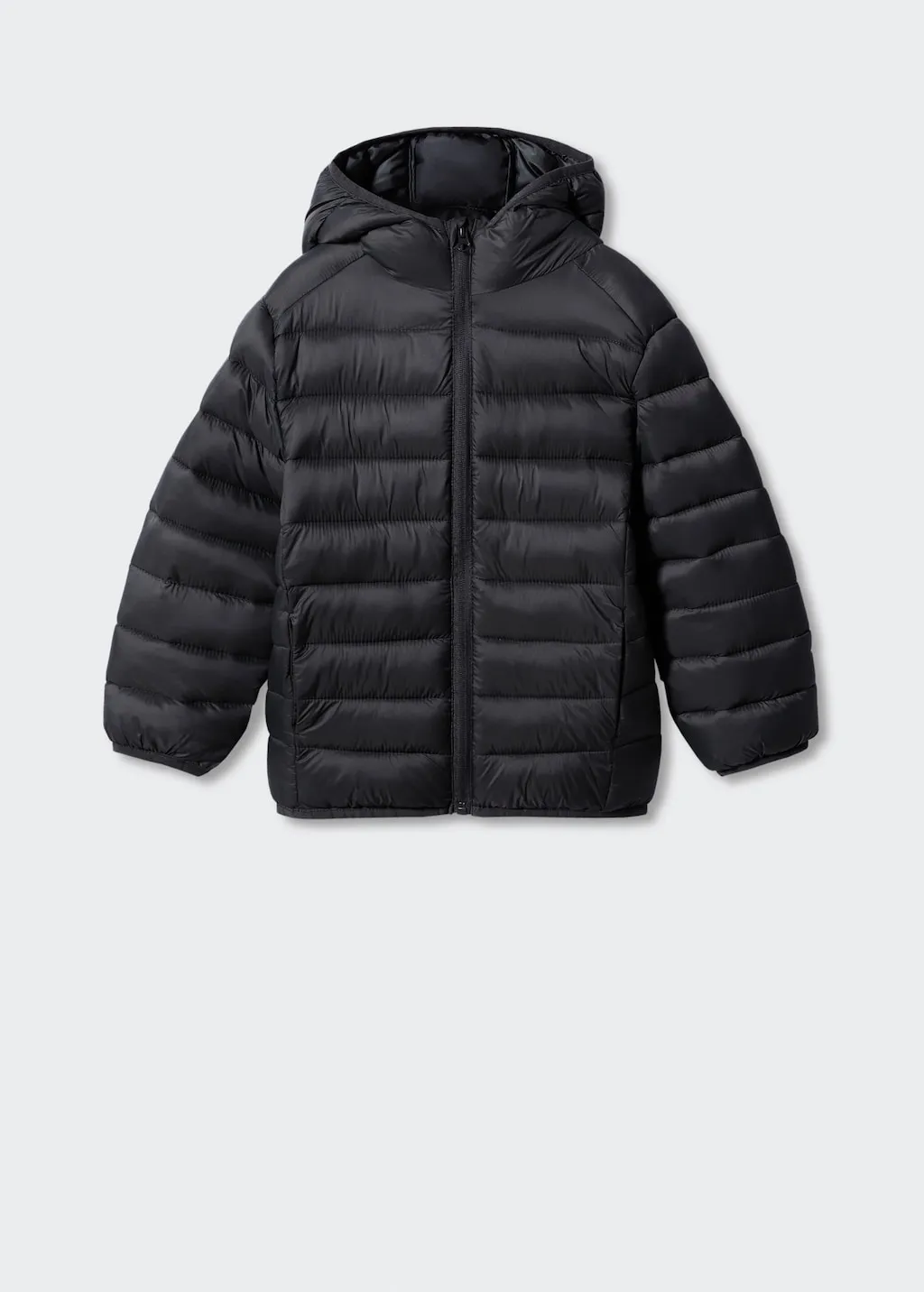 Anorak imbottito zip