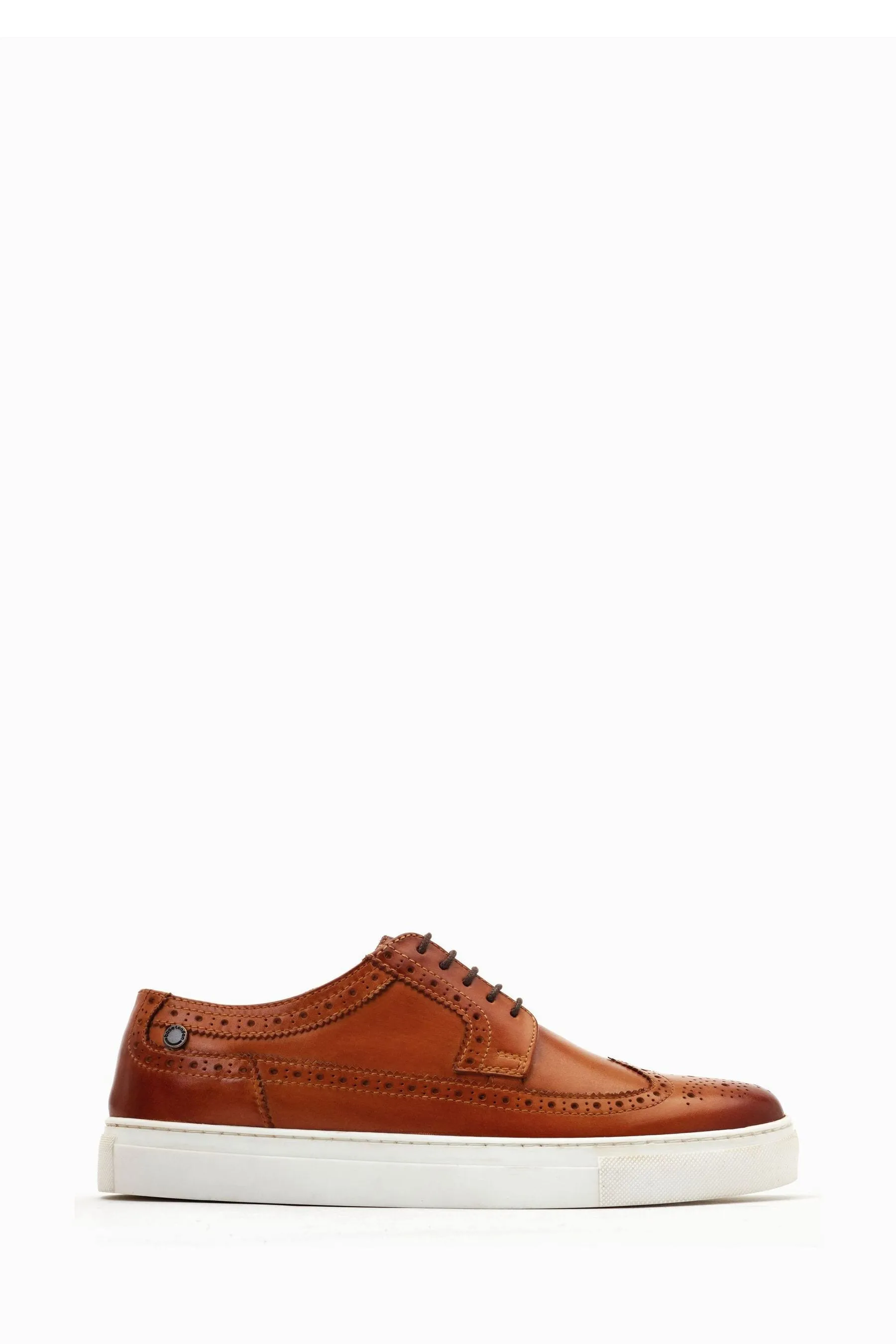 Base London - Topolino Marrone Pizzo - Scarpe da ginnastica stile brogue