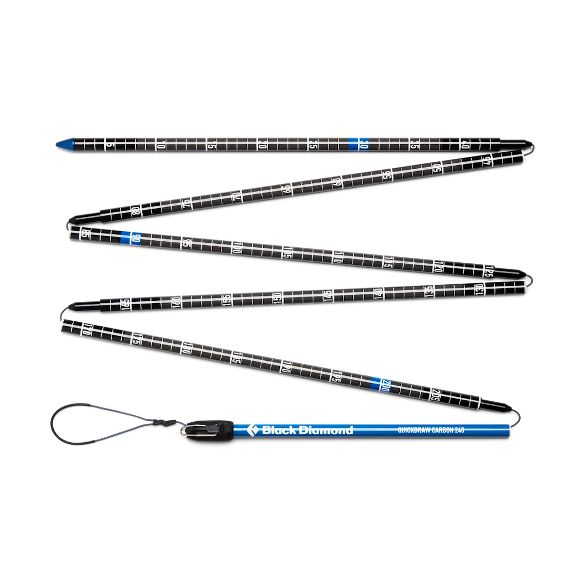 Black Diamond QuickDraw Carbon Probe 240 - Sonda da neve