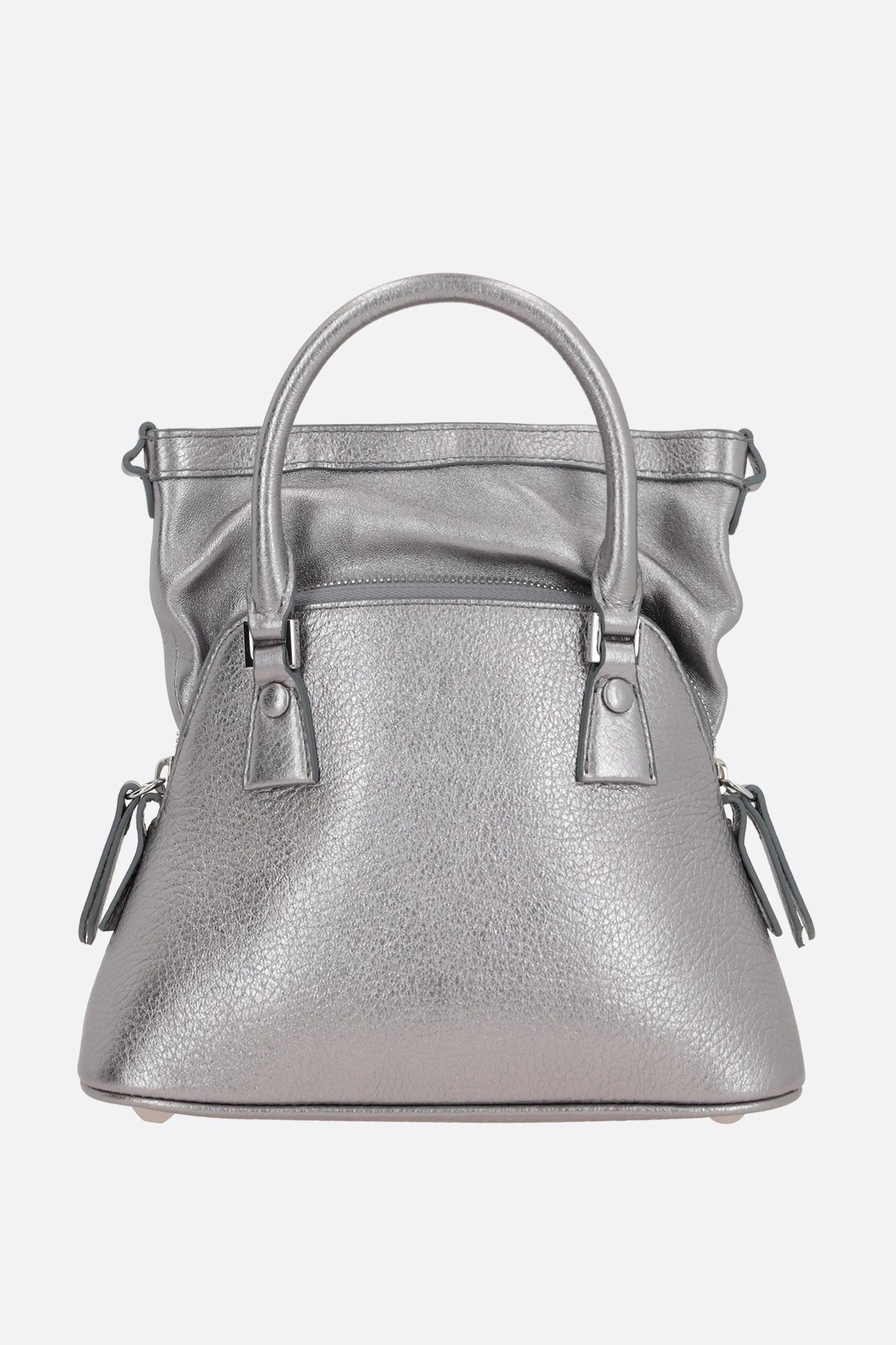  borsa a mano 5AC Classique micro in pelle martellata  