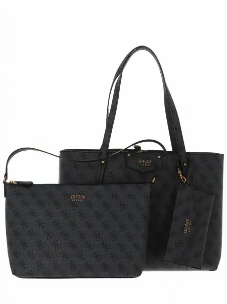 Borsa Guess Eco Brenton ESB839023 Coal Logo