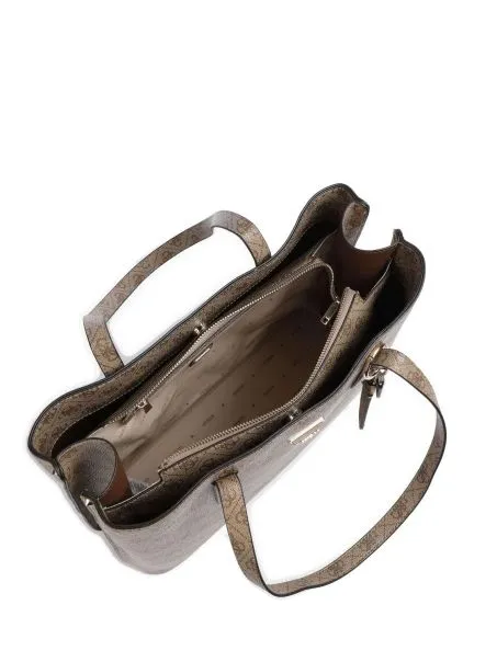 Borsa Guess Meridian SG877823 Latte Logo