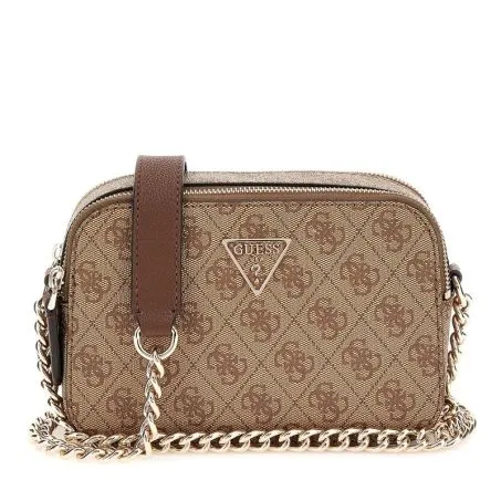 Borsa Guess Noelle BG787914 Latte Logo Brown