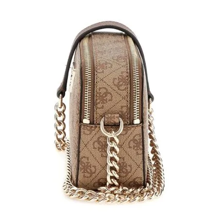 Borsa Guess Noelle BG787914 Latte Logo Brown