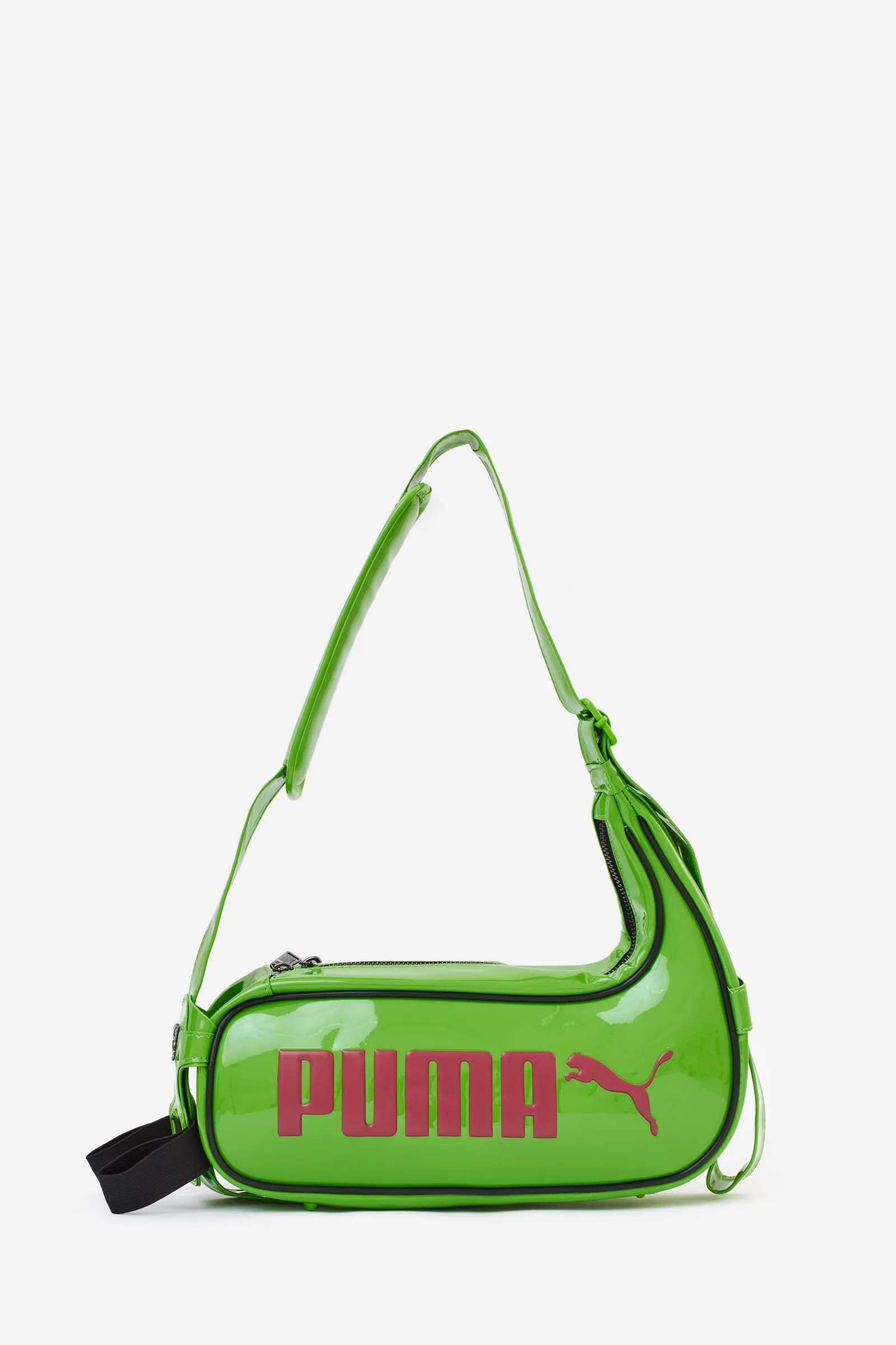 Borsa in poliuretano verde