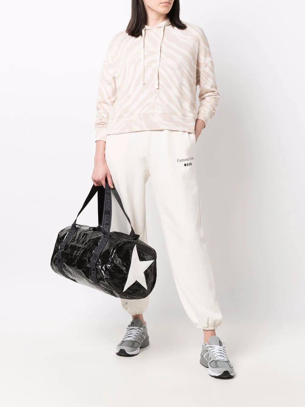 borsa ovale nera
