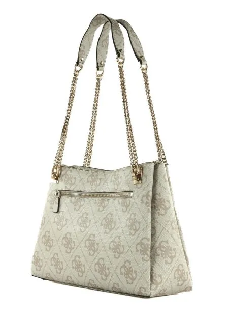 Borsa Simil Pelle Guess Eliette LogoSO931523 Dove Logo