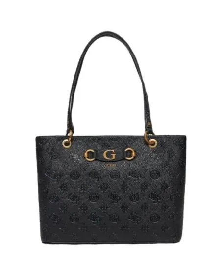 Borsa Simil Pelle Guess Izzy Peony PD920925 Nero Logo