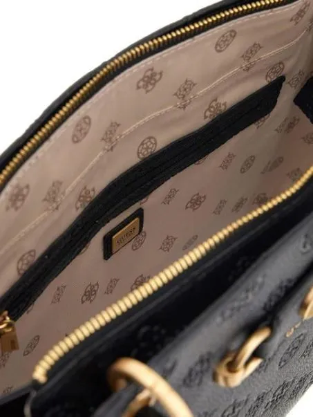Borsa Simil Pelle Guess Izzy Peony PD920925 Nero Logo