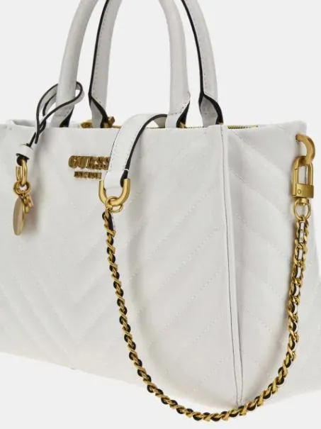 Borsa Simil Pelle Guess Jania GA919906 Bianco