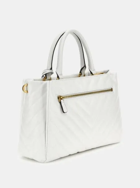 Borsa Simil Pelle Guess Jania GA919906 Bianco