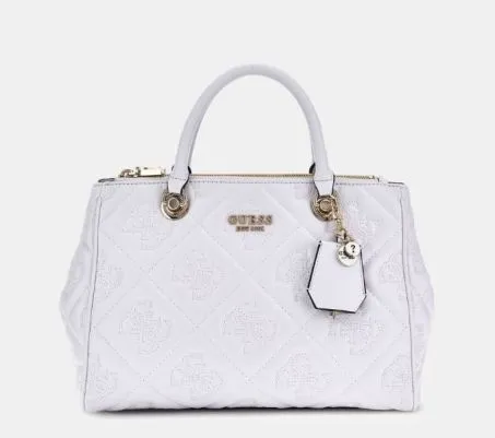 Borsa Simil Pelle Guess Marieke QM922906 Bianco