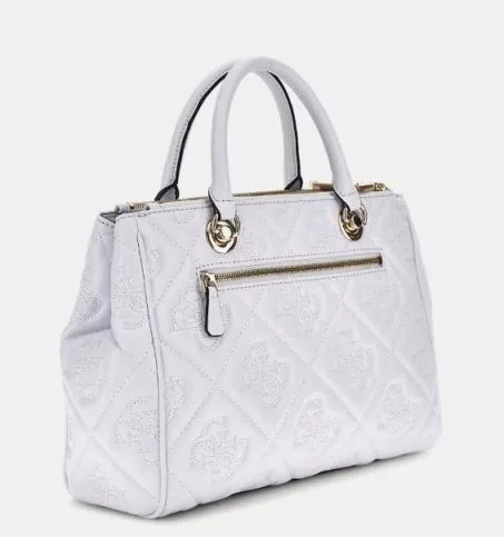 Borsa Simil Pelle Guess Marieke QM922906 Bianco