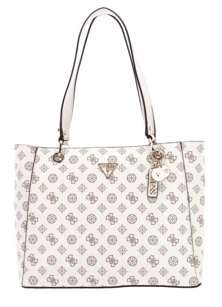 Borsa Simil Pelle Guess Noelle PT787925 Bianco