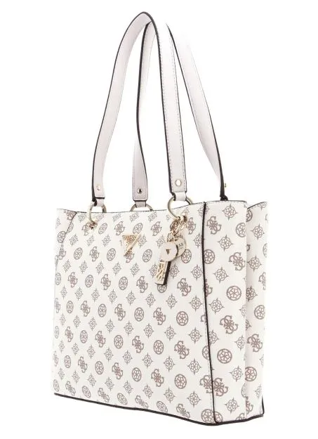 Borsa Simil Pelle Guess Noelle PT787925 Bianco