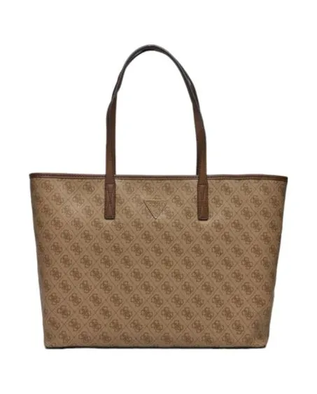 Borsa Simil Pelle Guess Power Play SG900637 Latte Logo