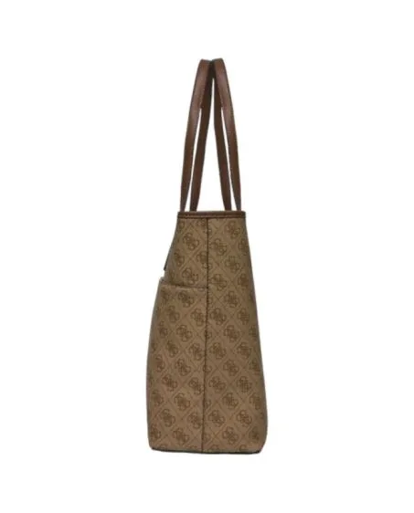 Borsa Simil Pelle Guess Power Play SG900637 Latte Logo