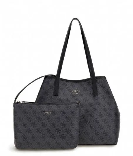 Borsa Simil Pelle Guess Vikky SG699528 Coal
