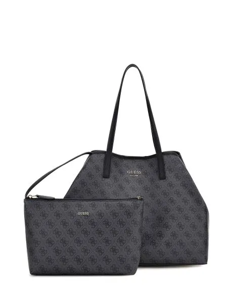 Borsa Simil Pelle Guess Vikky SG699529 Coal