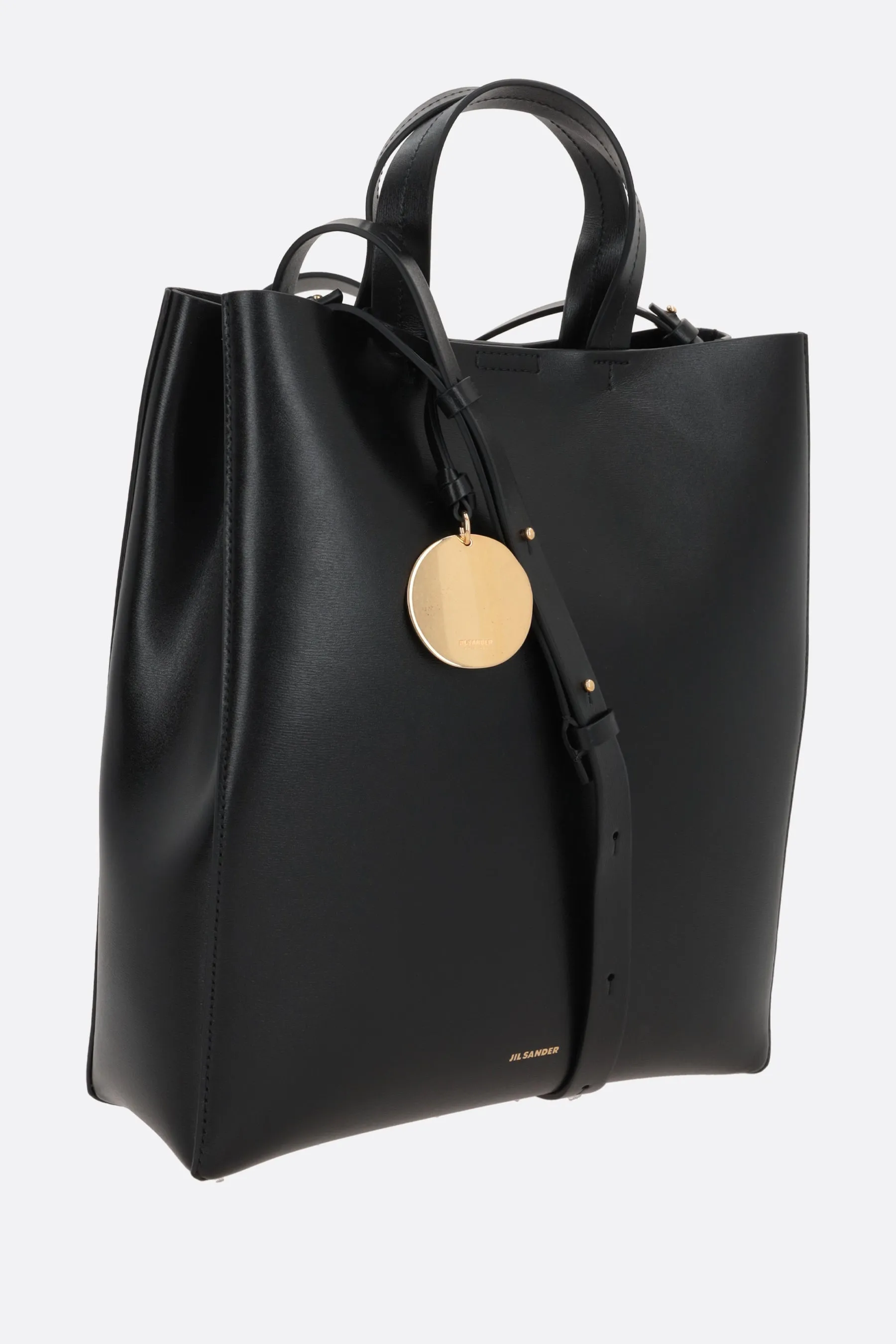  borsa tote Bond small in pelle lucida  